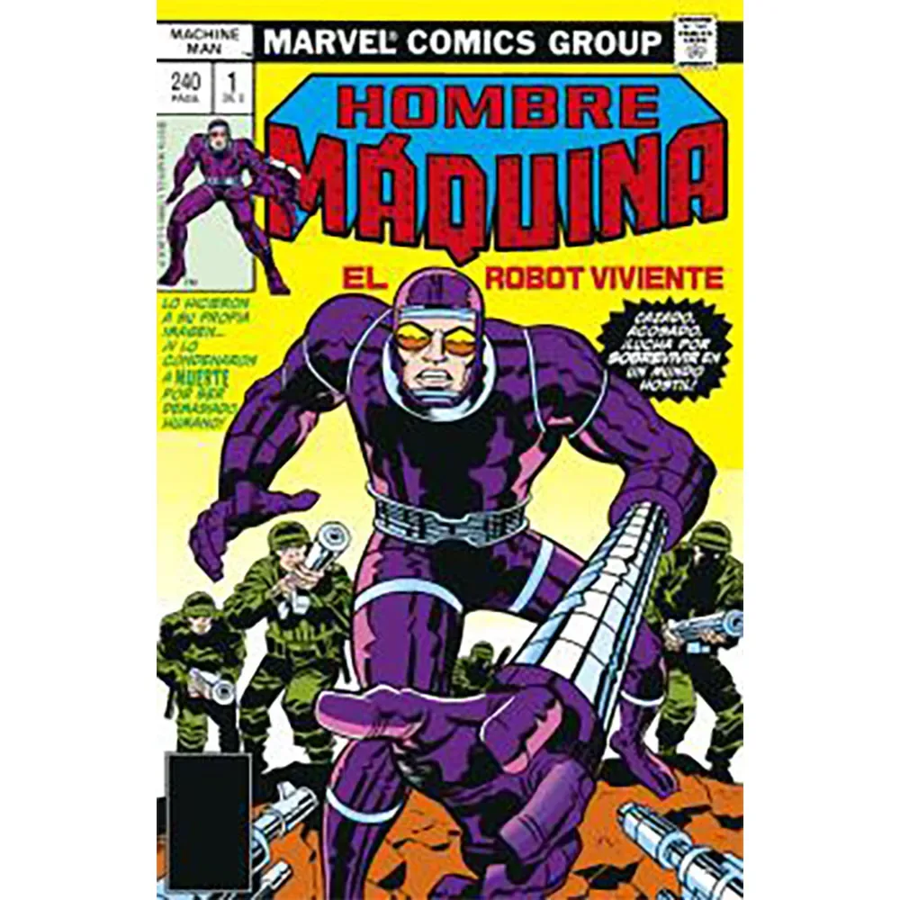 Bande Dessinée Machine Man 01 de Panini – photo du livre