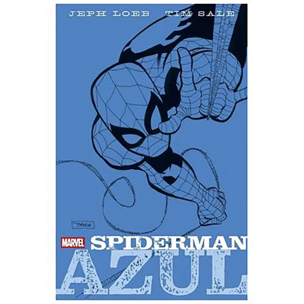 Marvel Essentials 30 Spiderman Azul Comic von Panini – Buchfoto