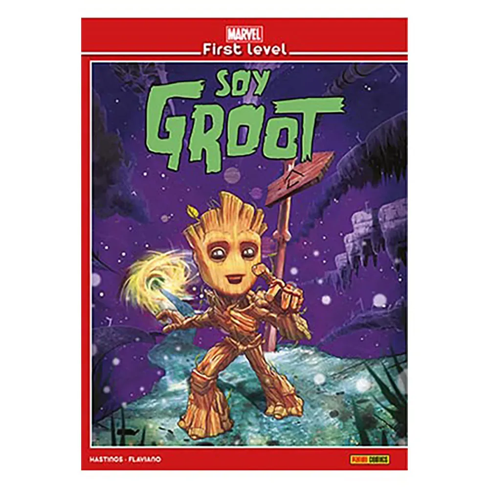 Marvel First Level 02. Soy Groot von Panini – Buchfoto