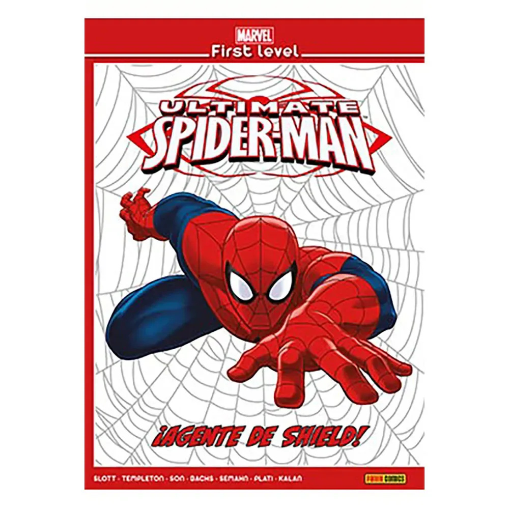 Marvel First Level 04. Ultimate Spiderman: ¡agente De Shield! Comic von Panini – Buchfoto