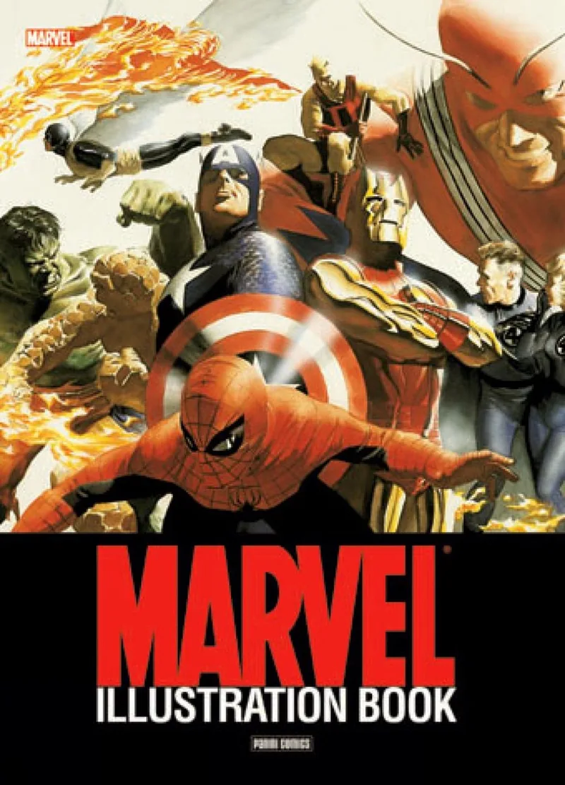 Marvel Illustration Book von Panini – Buchfoto