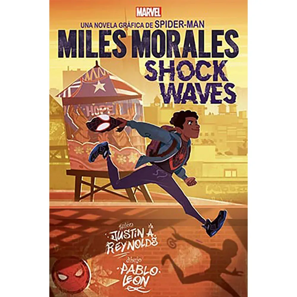 Marvel Scholastic. Miles Morales Shock Waves Comic von Panini – Buchfoto