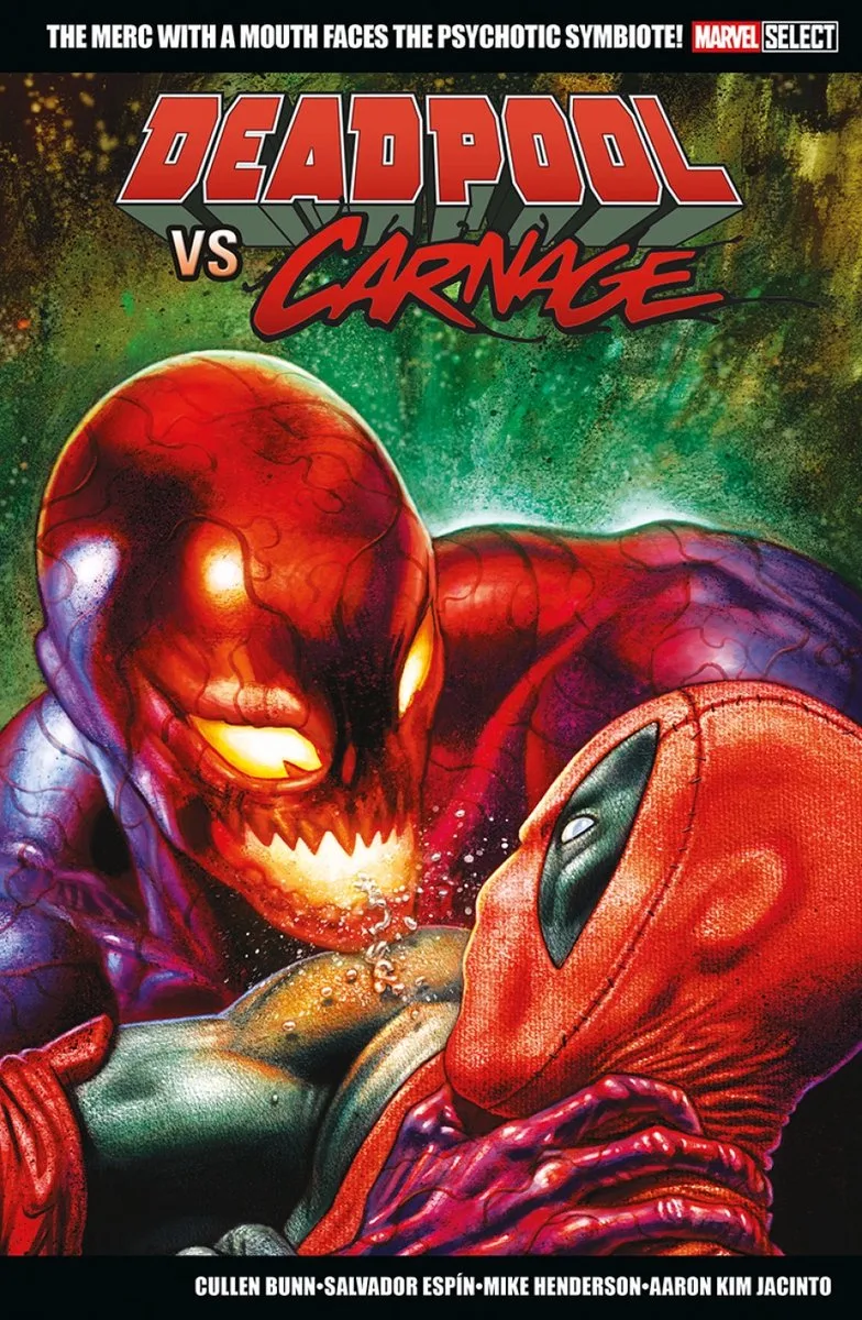 Marvel Select: Deadpool vs. Carnage van Panini – boekfoto