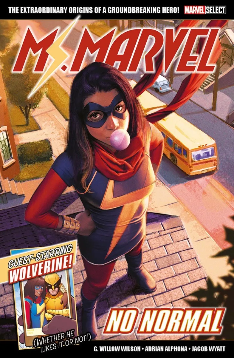 Marvel Select Ms. Marvel: No Normal fra Panini – billede af bogen