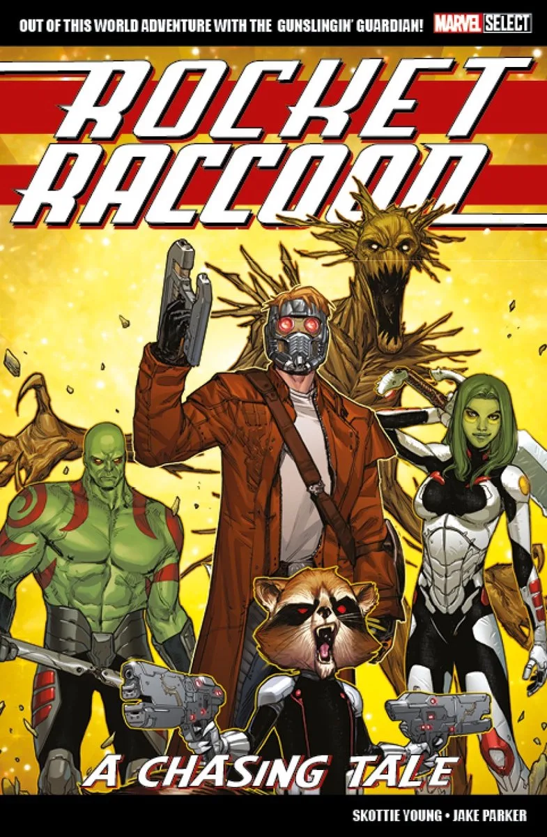 Marvel Select Rocket Raccoon: A Chasing Tale von Panini – Buchfoto