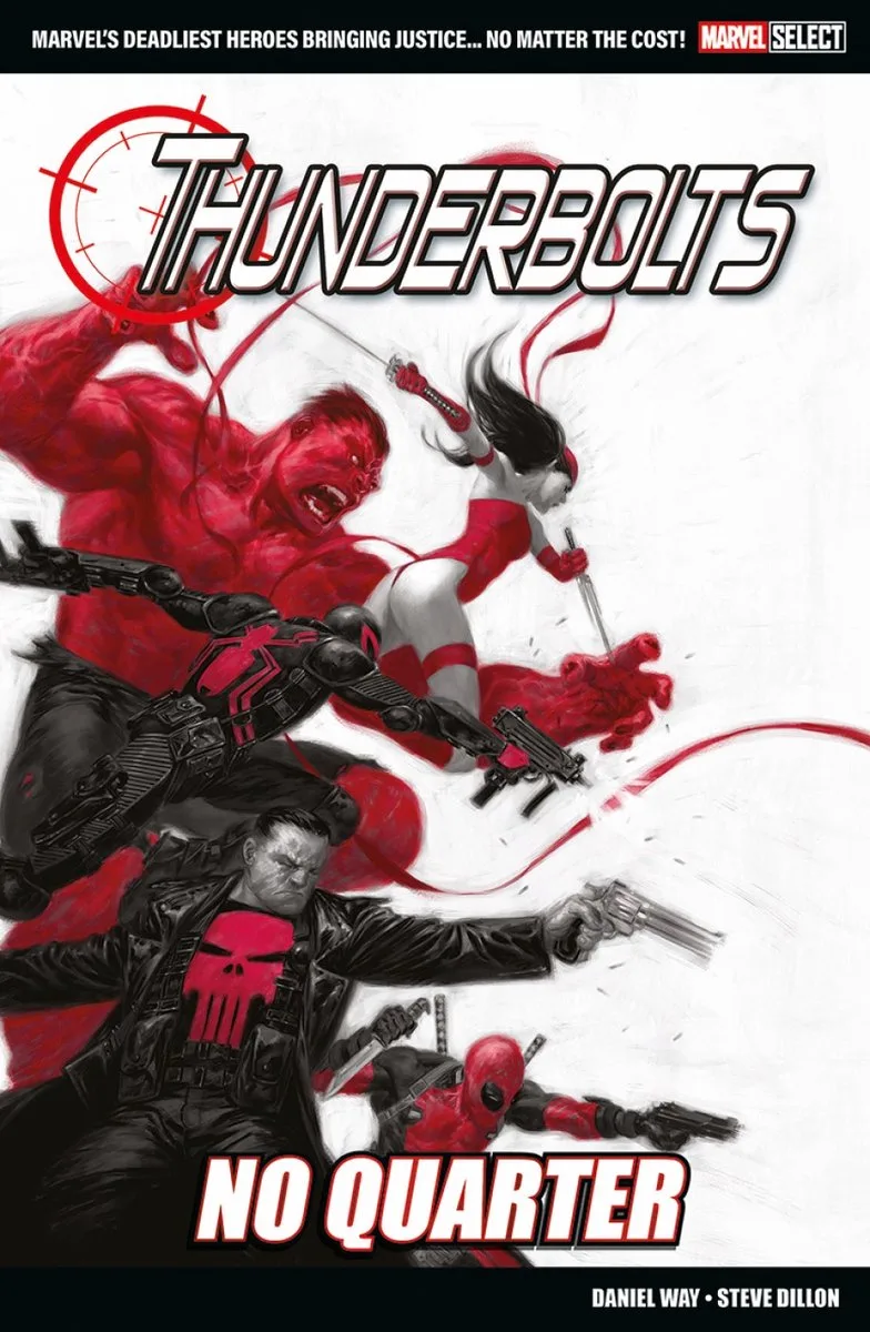 Marvel Select - Thunderbolts: No Quarter fra Panini – billede af bogen
