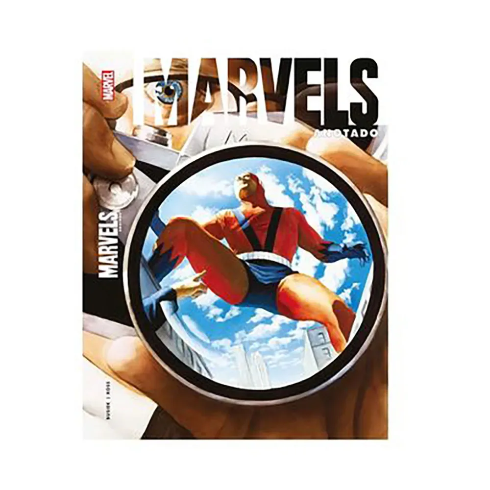 Marvels Anotado Comic von Panini – Buchfoto