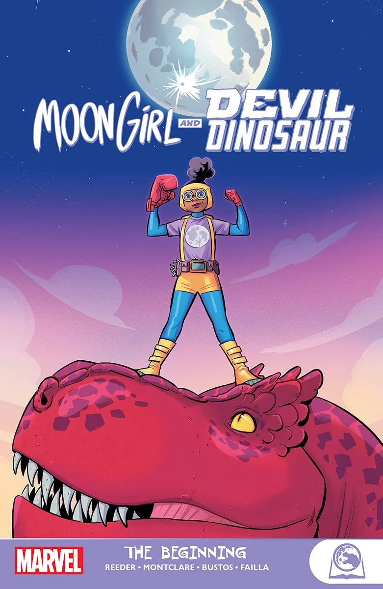 Moongirl and Devil Dinosaur: The Beginning van Panini – boekfoto