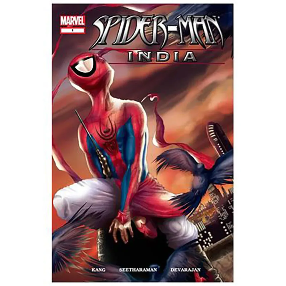 Spiderman: India fra Panini – billede af bogen