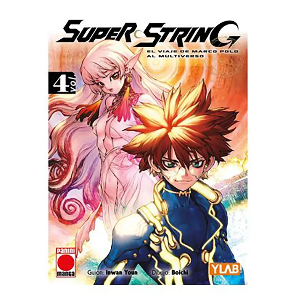 Super String 04 van Panini – boekfoto