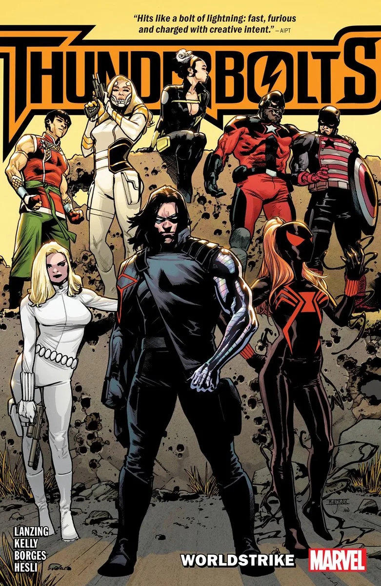 Thunderbolts: Worldstrike van Panini – boekfoto