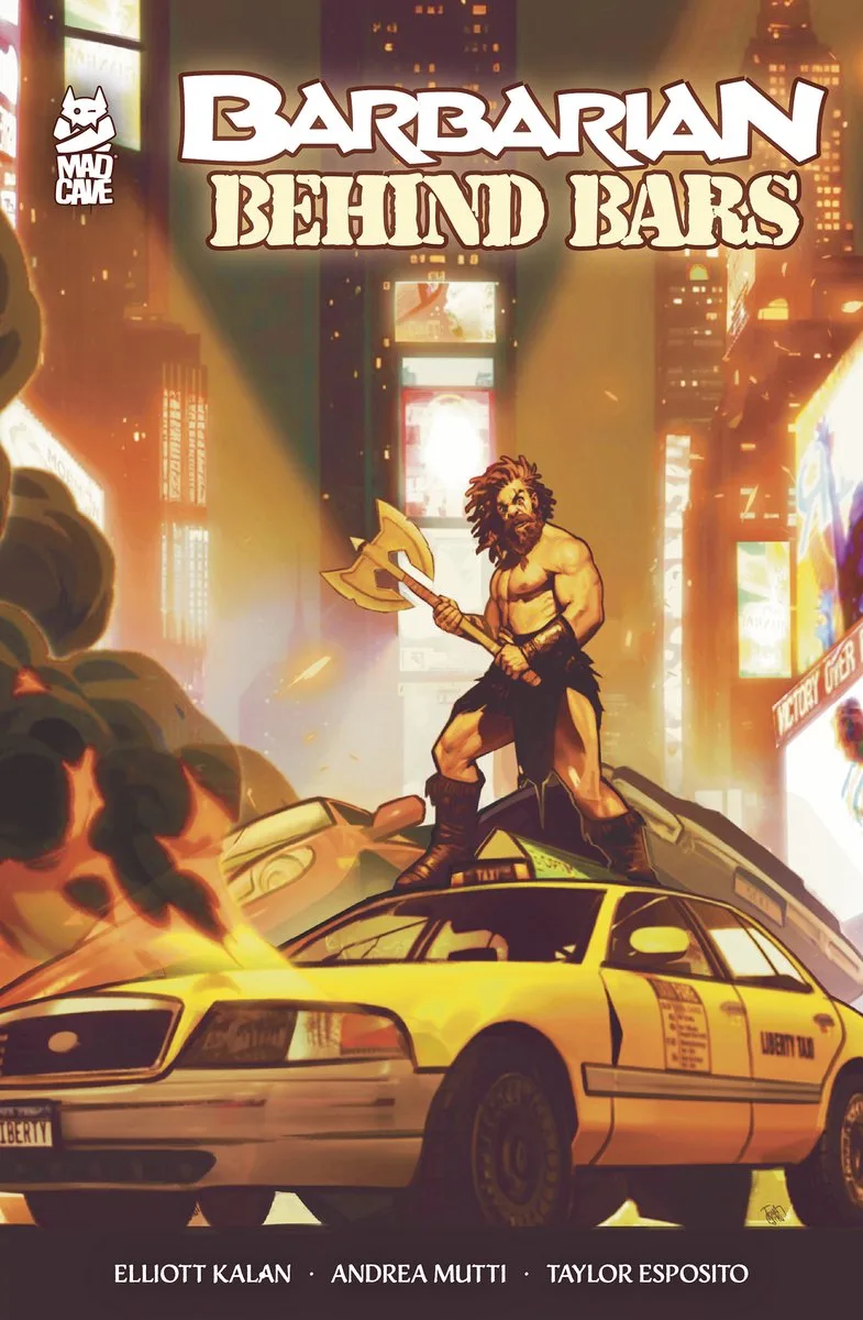 Barbarian Behind Bars fra Papercutz – billede af bogen