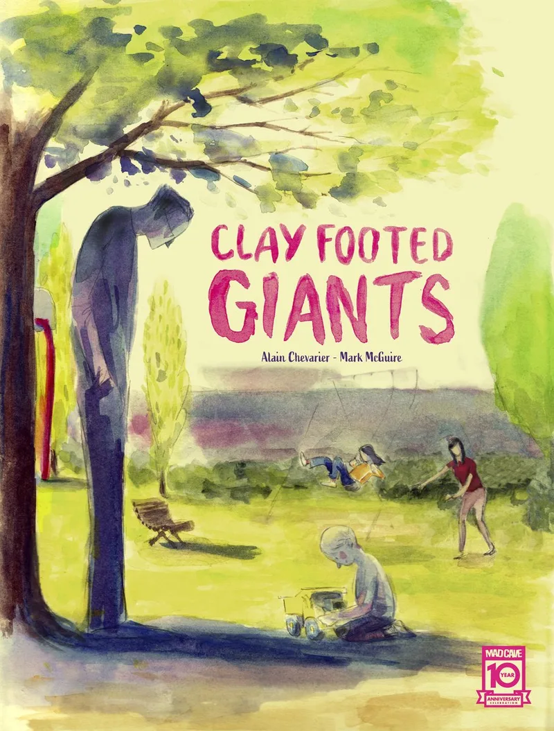 Clay Footed Giants fra Papercutz – billede af bogen