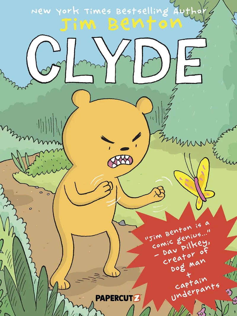 Clyde fra Papercutz – billede af bogen