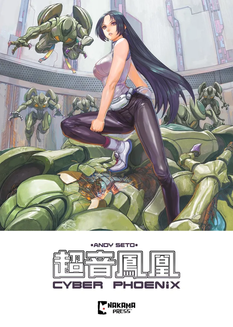 Cyber Phoenix fra Papercutz – billede af bogen