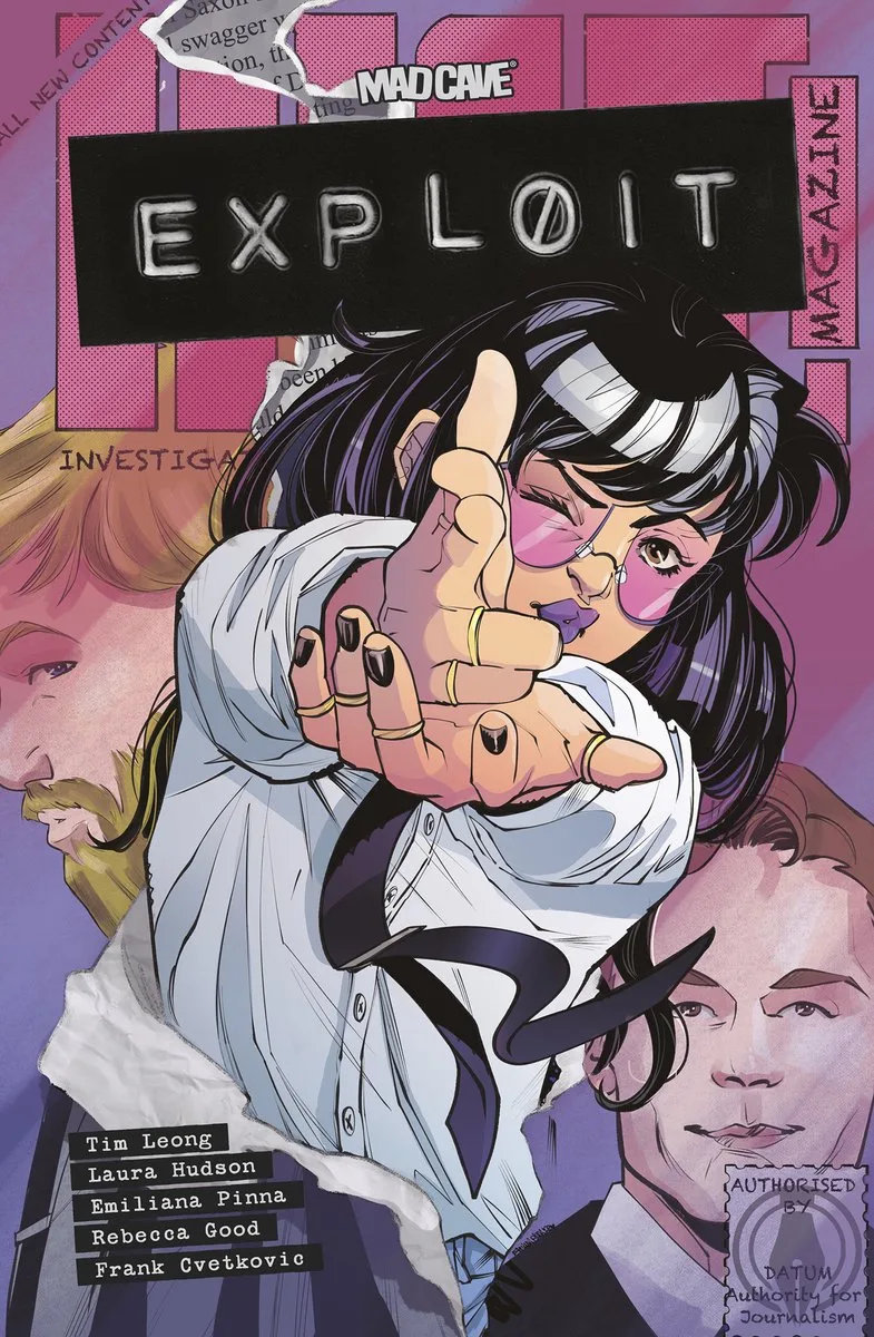 Exploit fra Papercutz – billede af bogen