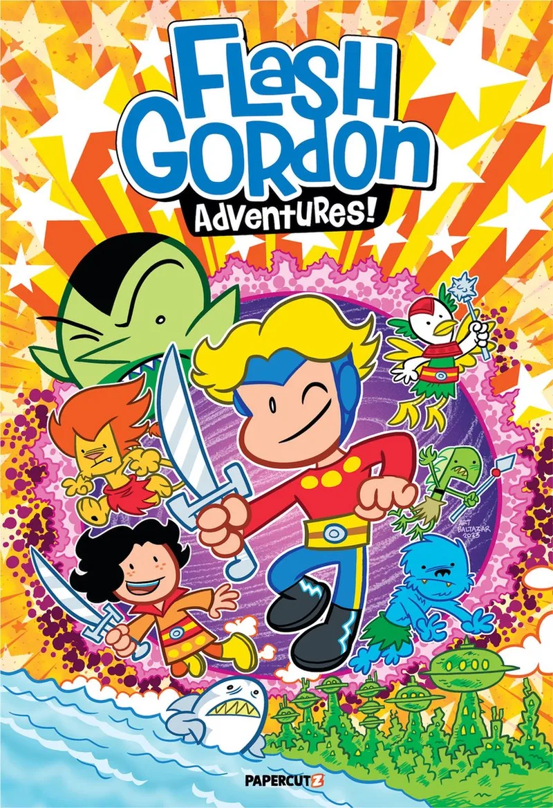 Flash Gordon Adventures! von Papercutz – Buchfoto