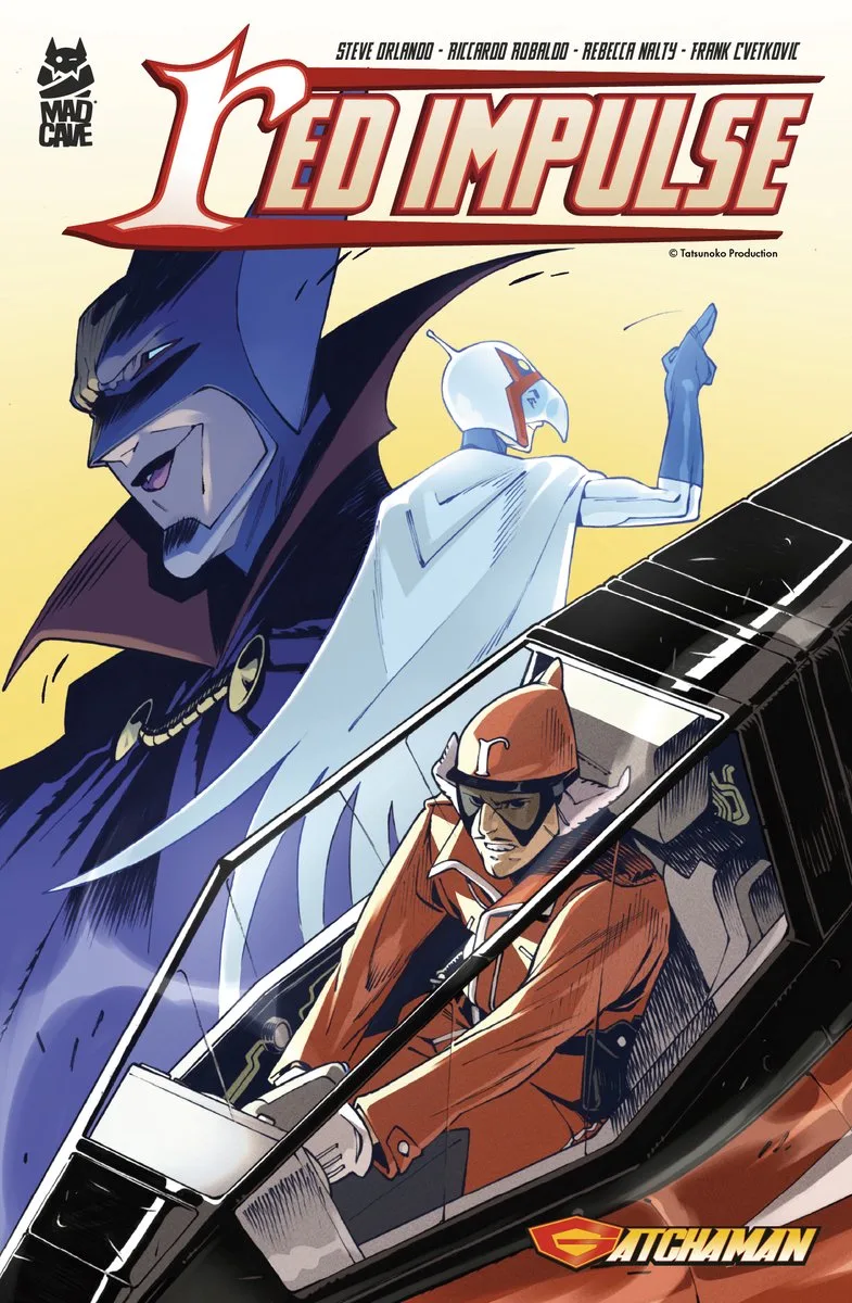 Gatchaman: Red Impulse von Papercutz – Buchfoto