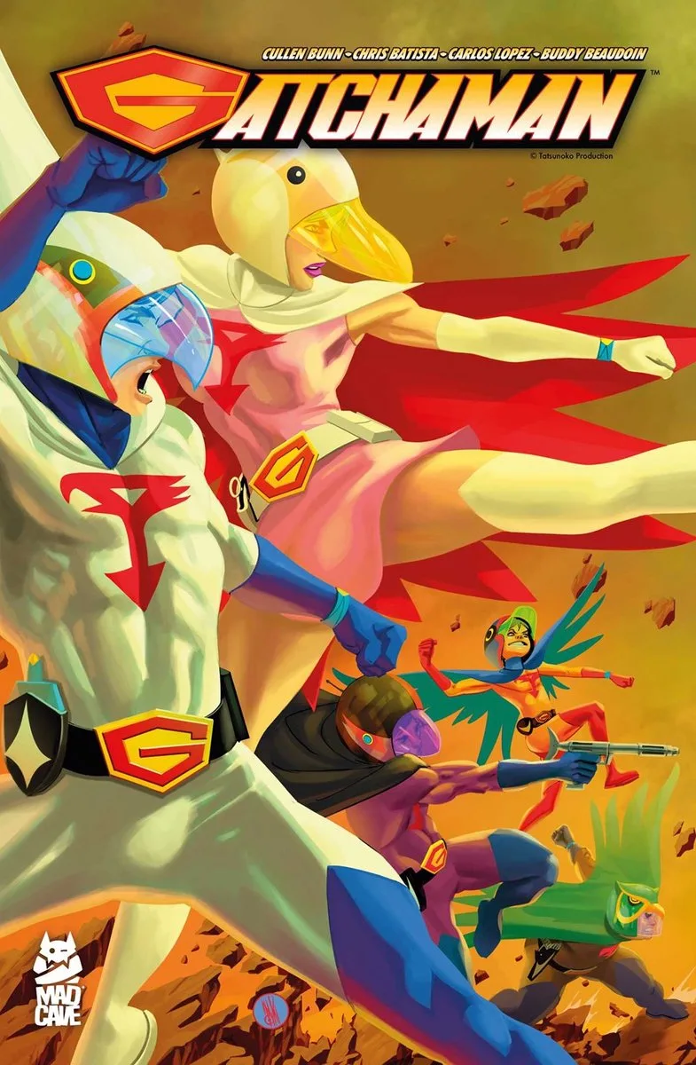 Gatchaman Vol. 2 von Papercutz – Buchfoto