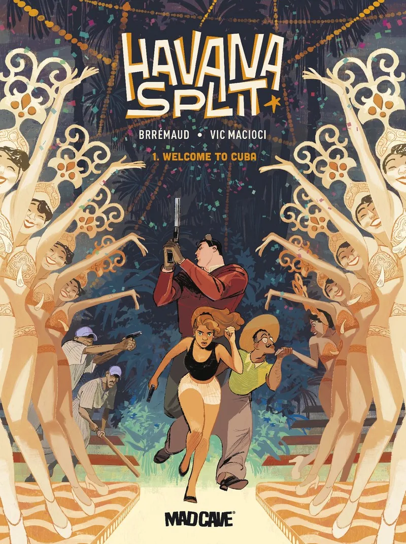 Havana Split Vol. 1 van Papercutz – boekfoto