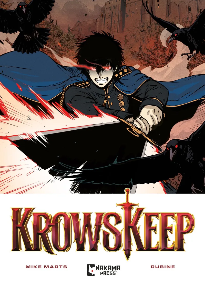 KrowsKeep Vol. 1 von Papercutz – Buchfoto