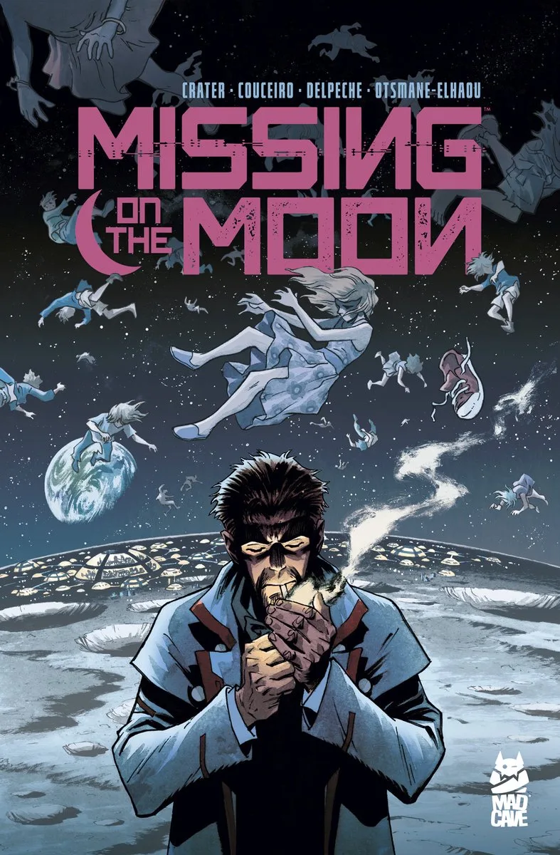 Missing on the Moon von Papercutz – Buchfoto