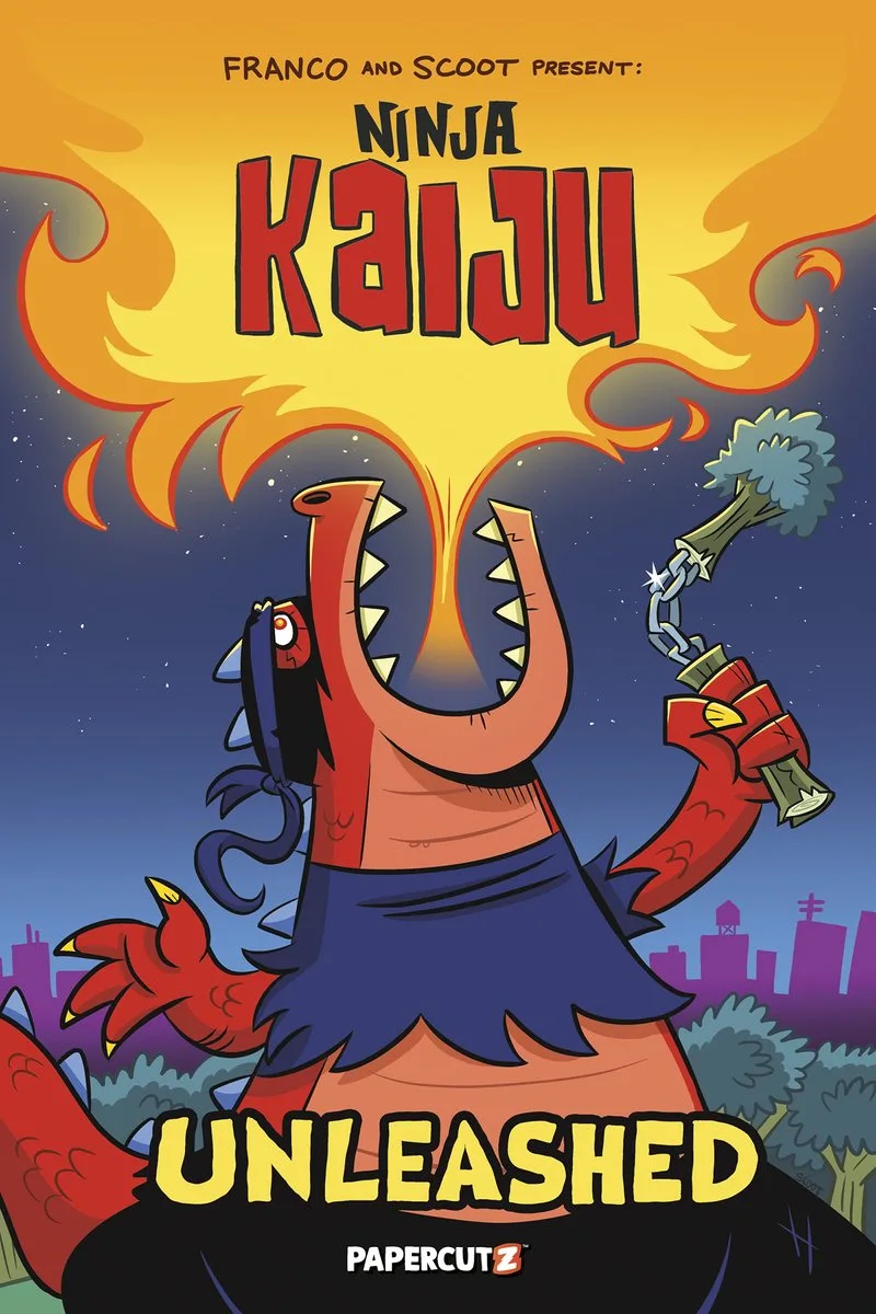 Ninja Kaiju von Papercutz – Buchfoto