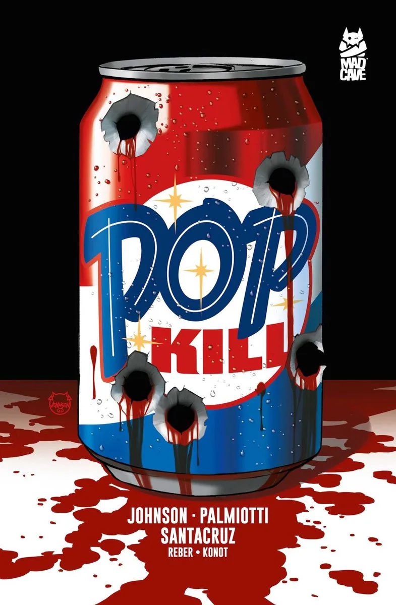 Pop Kill van Papercutz – boekfoto