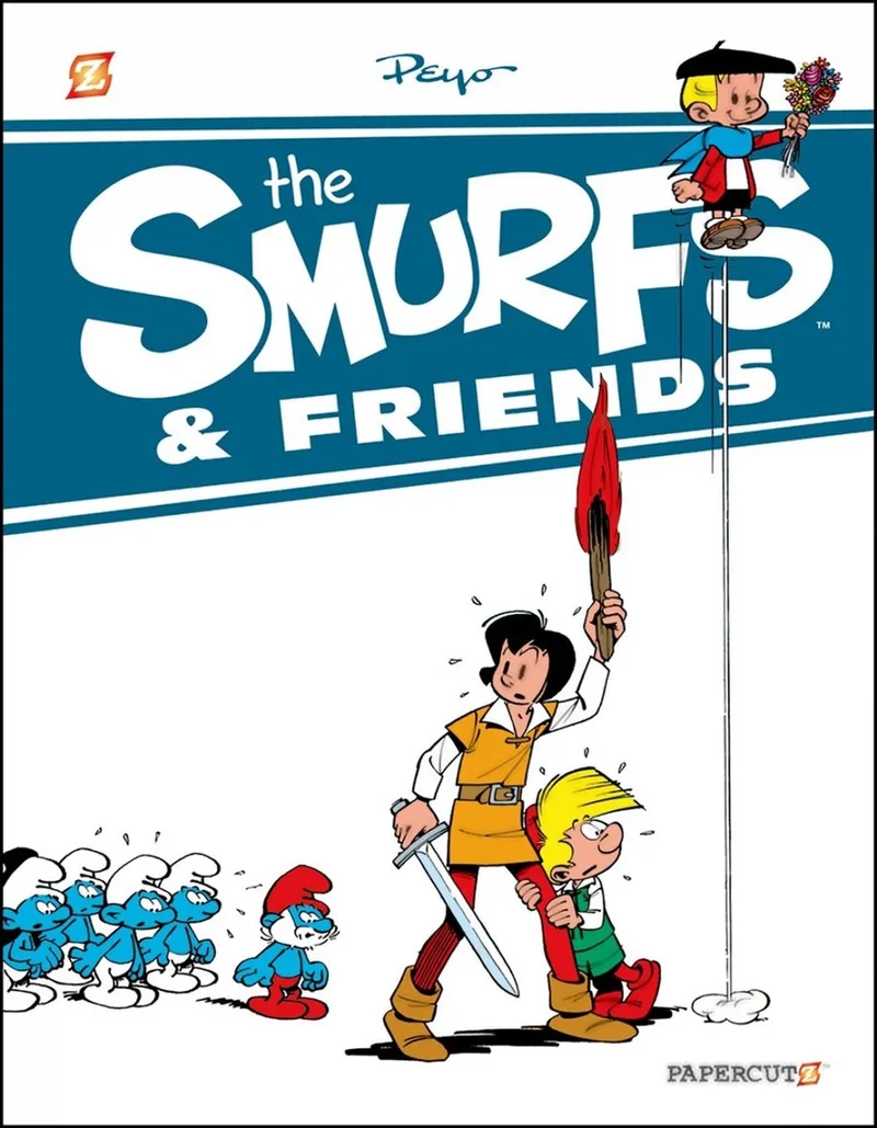 Smurfs & Friends von Papercutz – Buchfoto