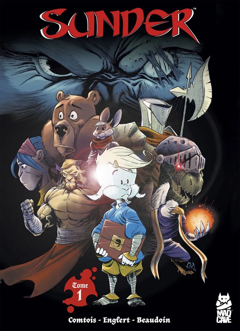 Sunder - Tome One von Papercutz – Buchfoto
