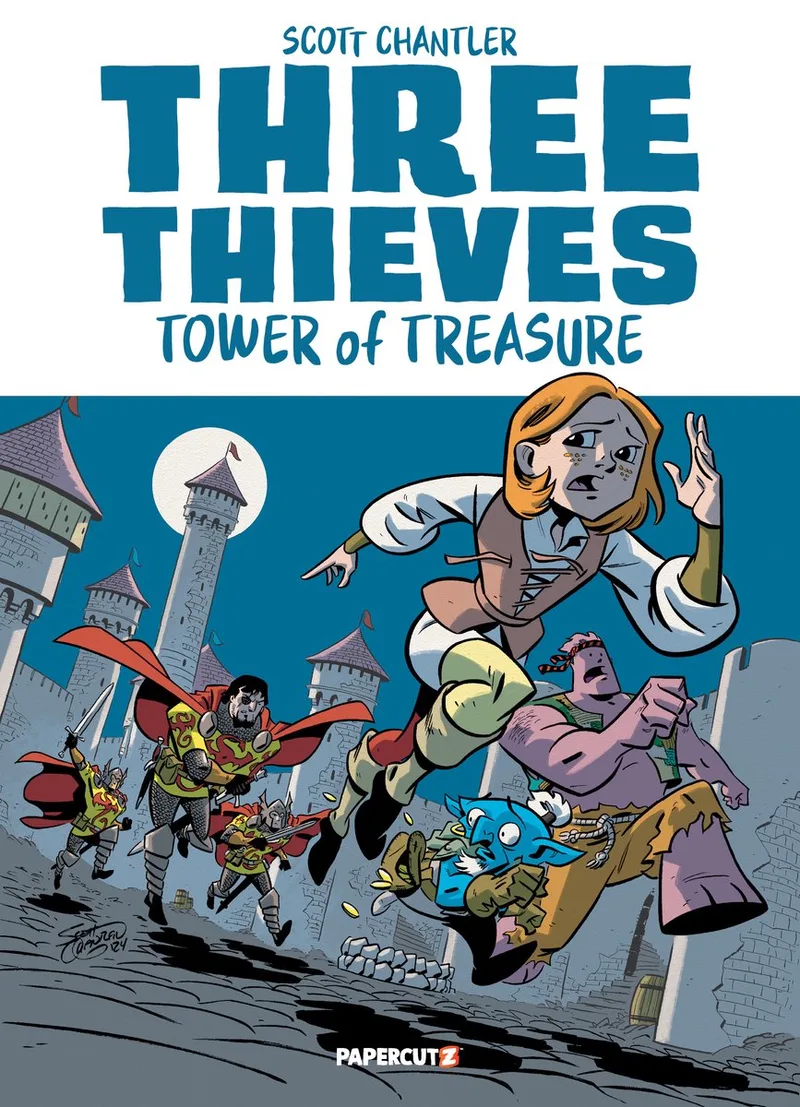 Three Thieves Vol. 1 von Papercutz – Buchfoto