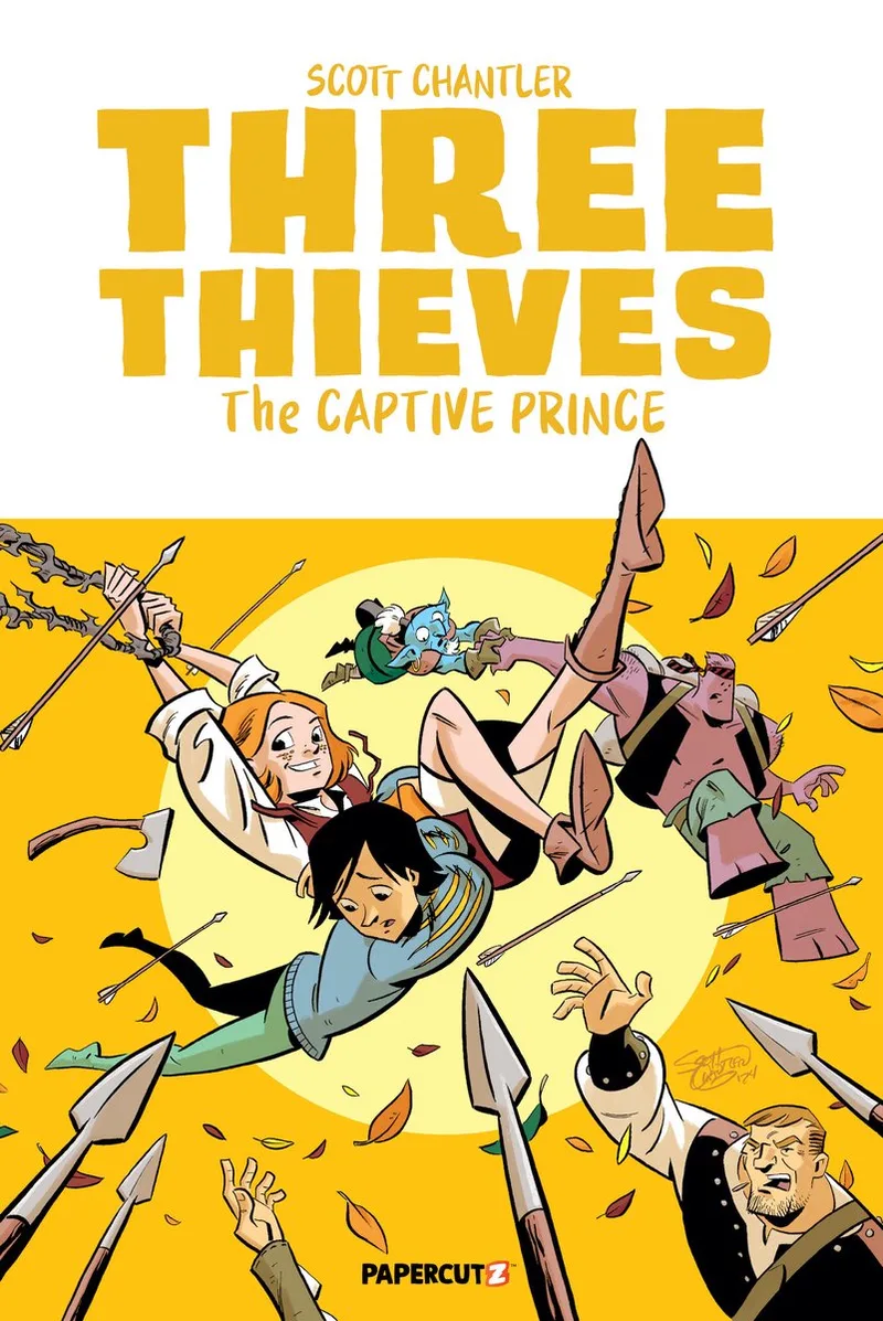 Three Thieves Vol. 3 von Papercutz – Buchfoto