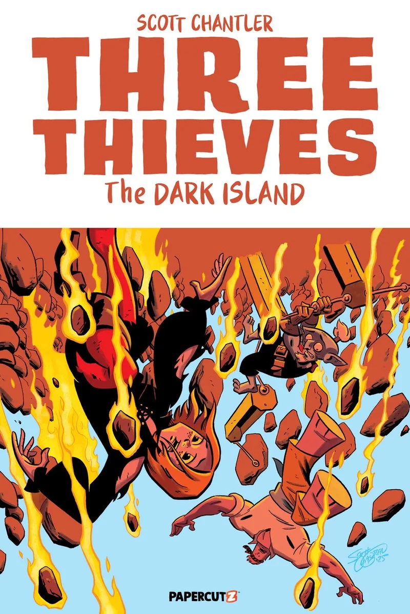 Three Thieves Vol. 6 von Papercutz – Buchfoto