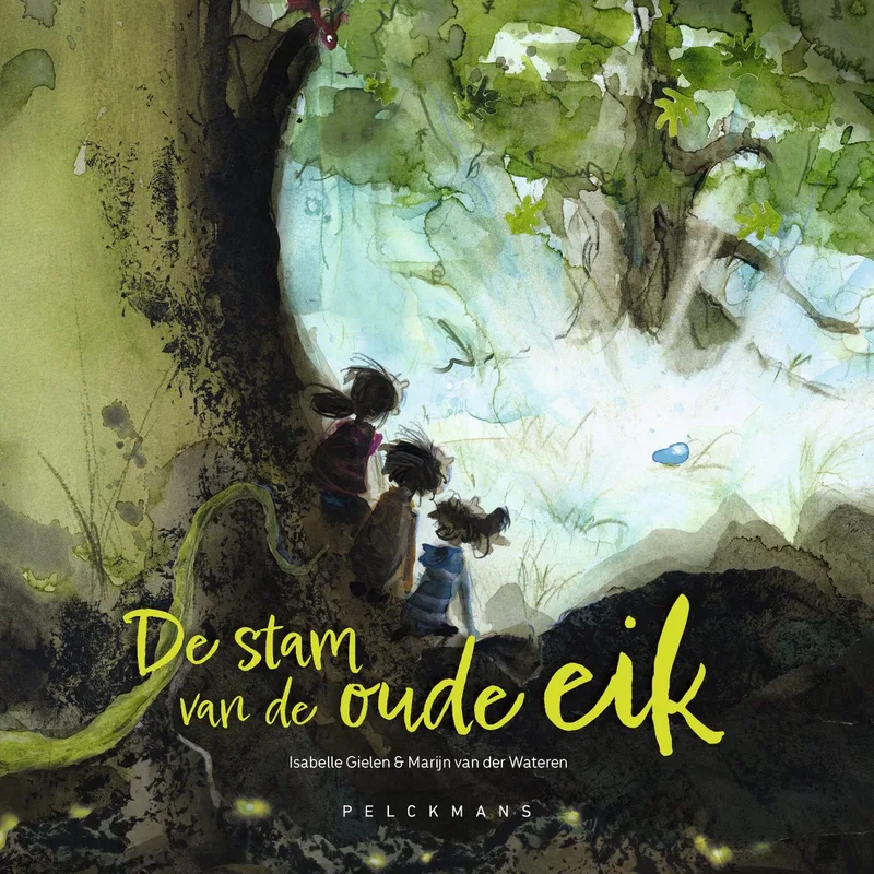 De stam van de oude eik von Pelckmans – Buchfoto