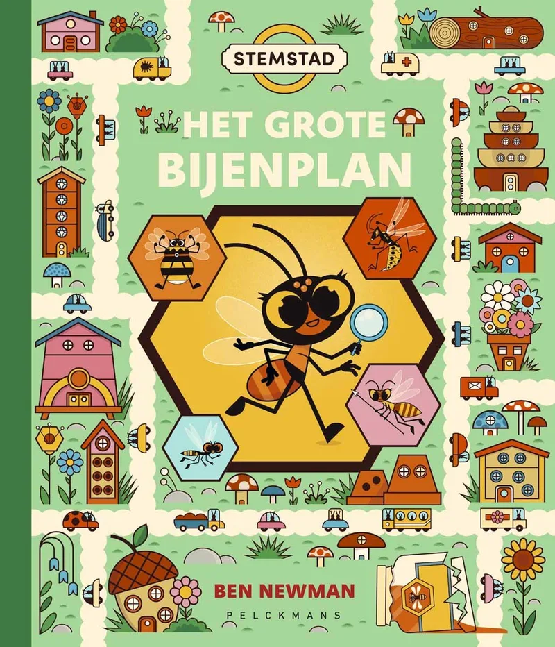 Het grote bijenplan von Pelckmans – Buchfoto