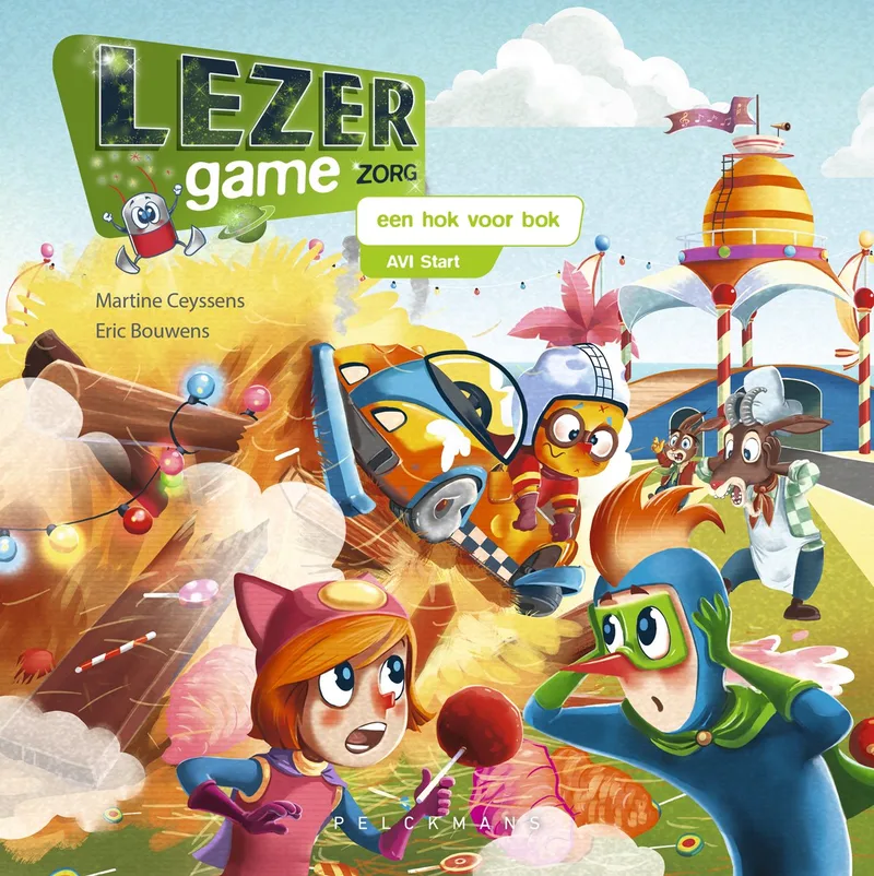 Lezergame: Het ei van gier von Pelckmans – Buchfoto