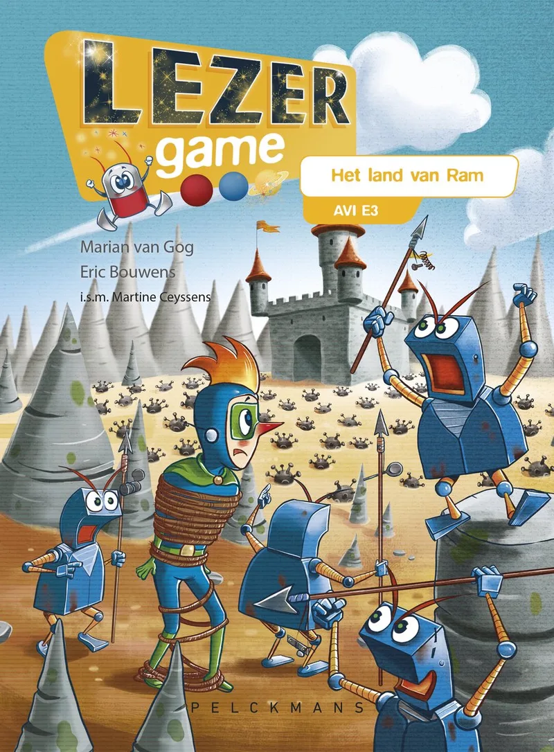 Lezergame - Het land van Ram van Pelckmans – boekfoto