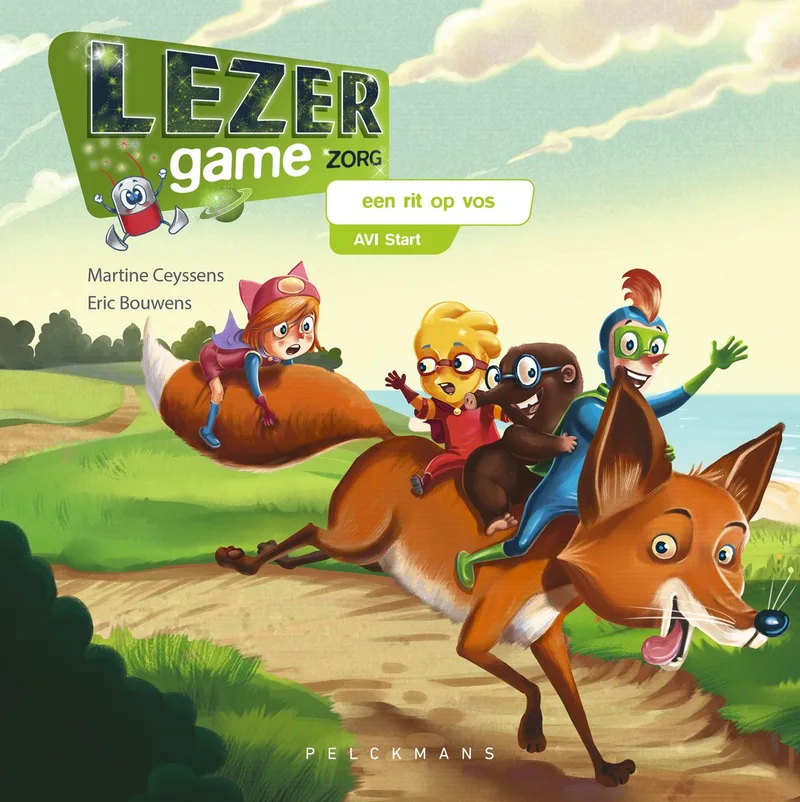 Lezergame: Rit op vos von Pelckmans – Buchfoto