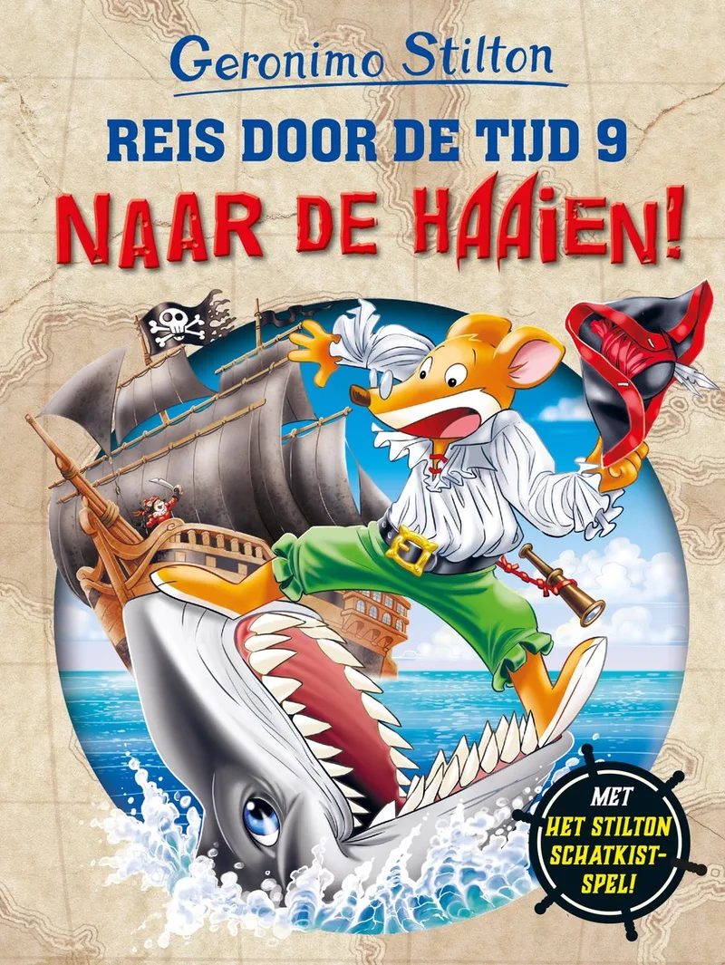 Naar de haaien! von Pelckmans – Buchfoto