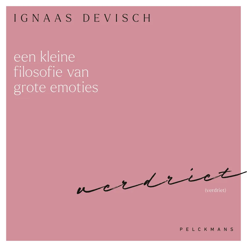 Verdriet von Pelckmans – Buchfoto