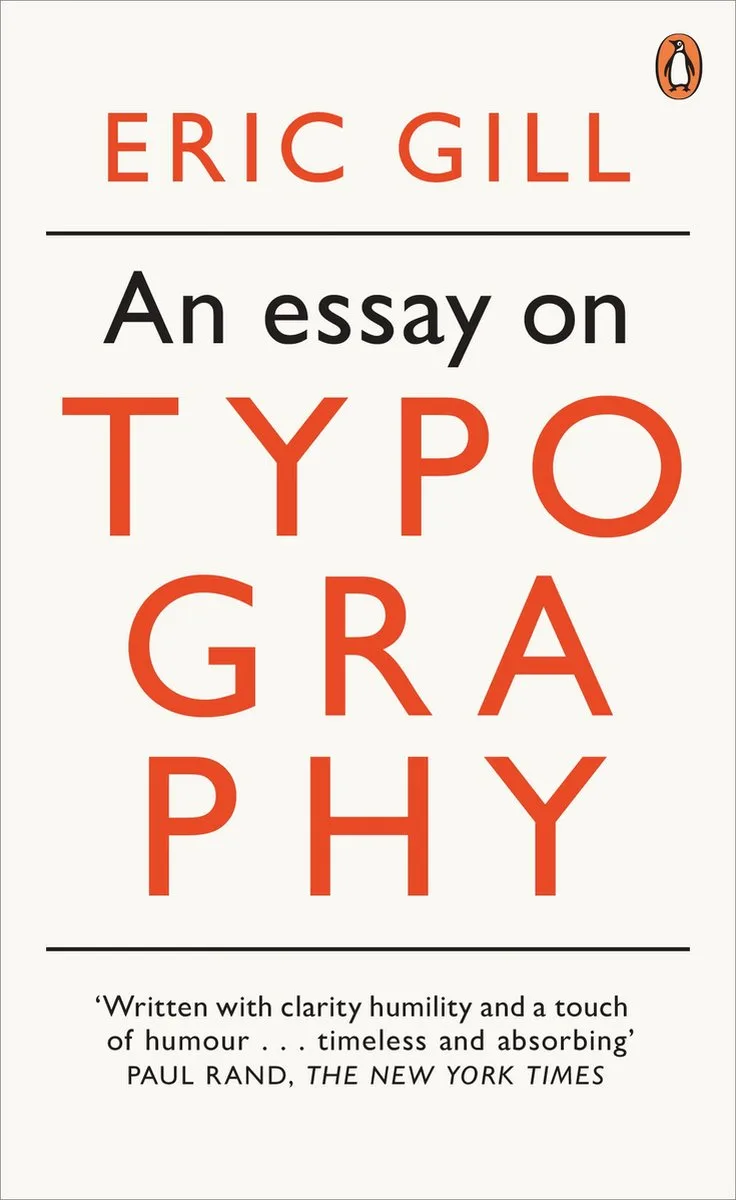 Essay On Typography fra Penguin Classics – billede af bogen