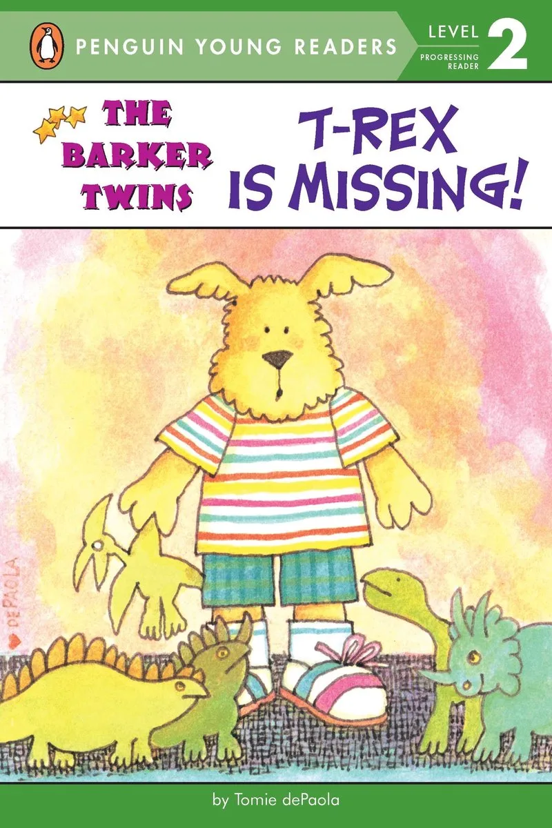 T-rex Is Missing! fra Penguin Young Readers – billede af bogen