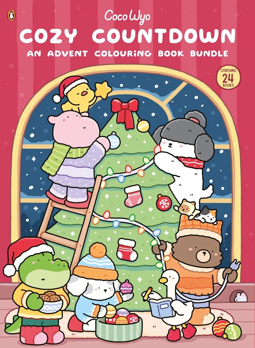 Coco Wyo: Cozy Countdown - An Advent Colouring Book Bundle fra Penguin – billede af bogen