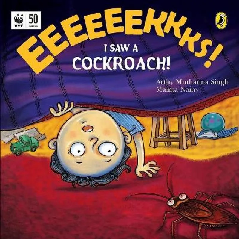 Eeks! I Saw a Cockroach! fra Penguin – billede af bogen