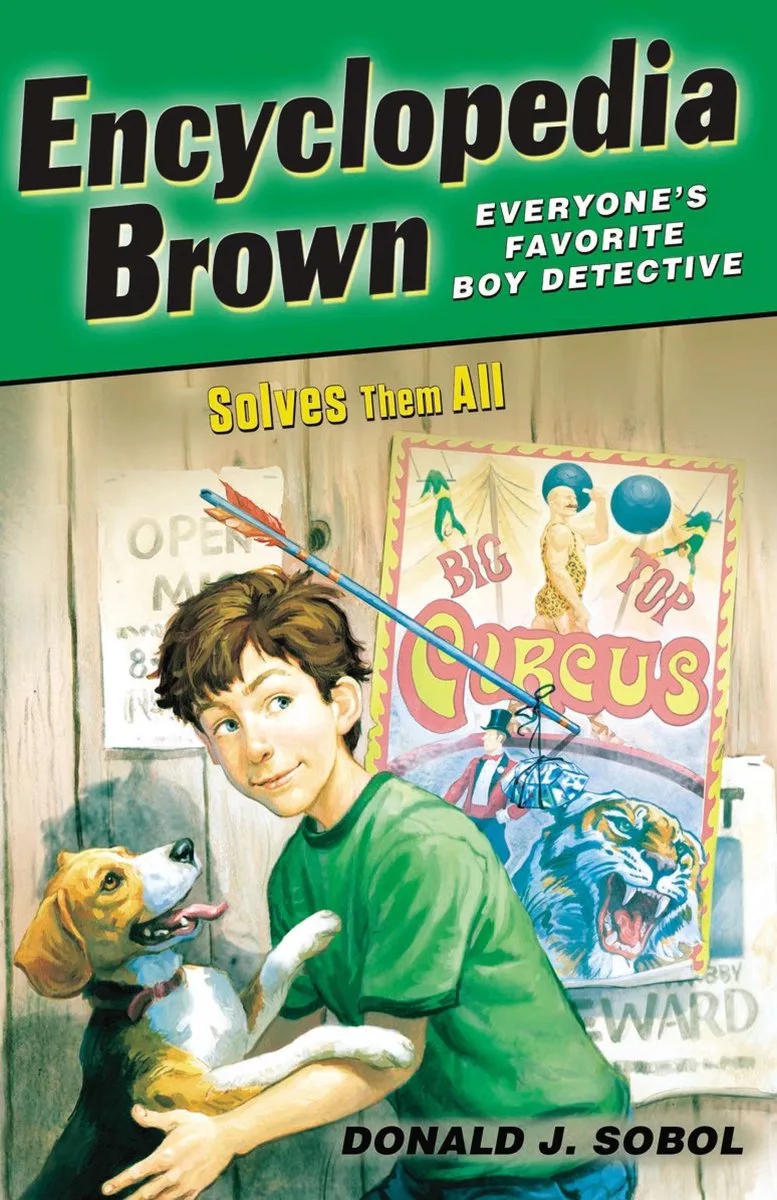 Encyclopedia Brown #05 Solves Them All von Penguin – Buchfoto