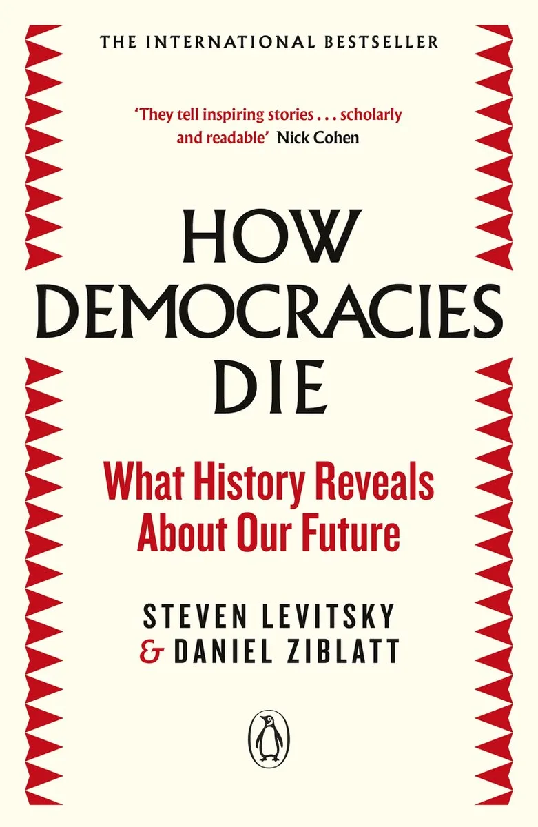 How Democracies Die fra Penguin – billede af bogen