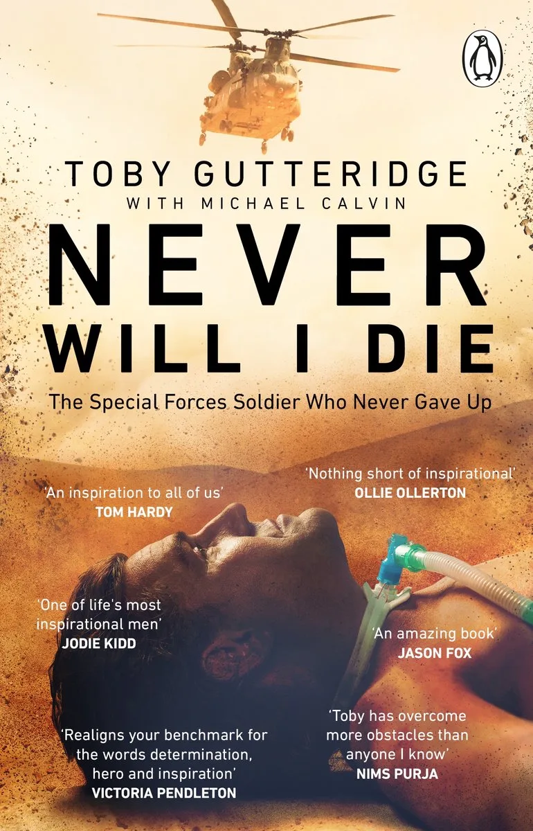 Never Will I Die von Penguin – Buchfoto