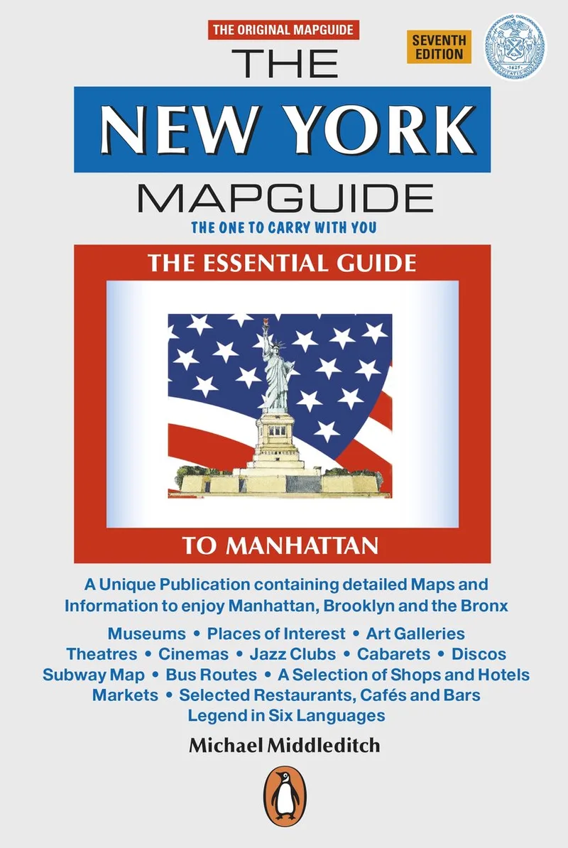 New York Mapguide fra Penguin – billede af bogen