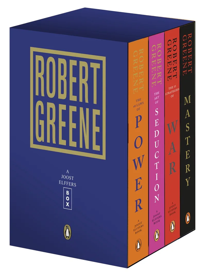 Robert Greene 4-Book Boxed Set von Penguin – Buchfoto