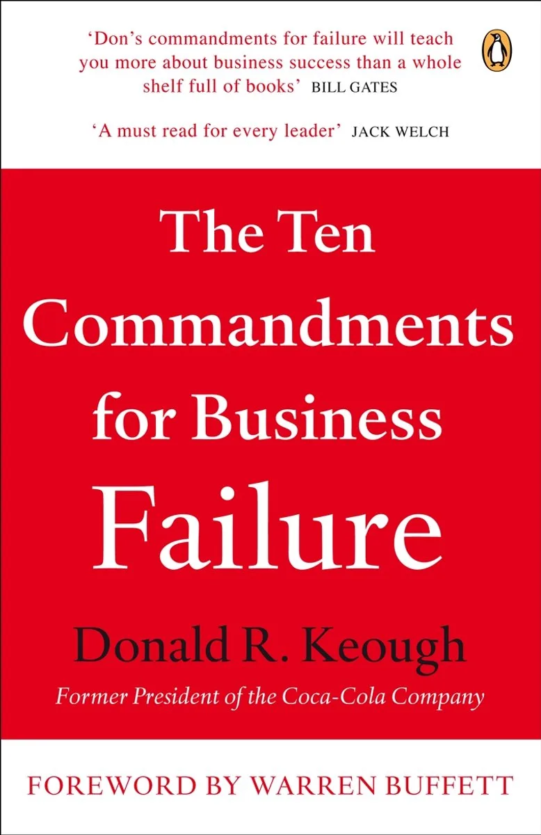 Ten Commandments For Business Failure von Penguin – Buchfoto